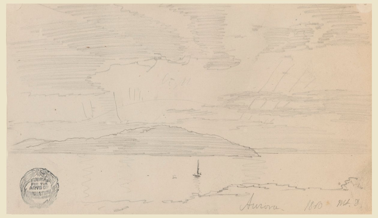 Aurora, Mount Desert Island autorstwa Frederic Edwin Church