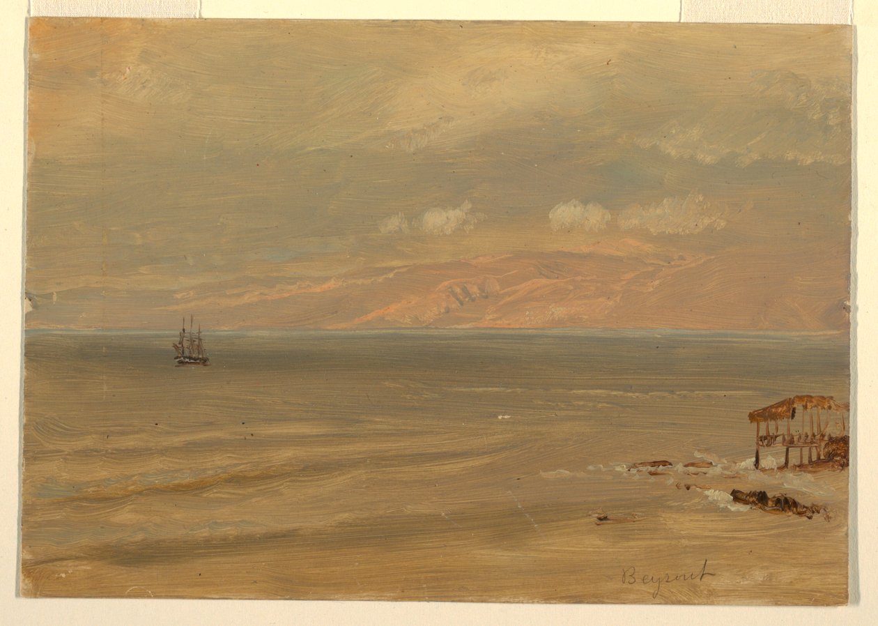 Zatoka Bejrut autorstwa Frederic Edwin Church