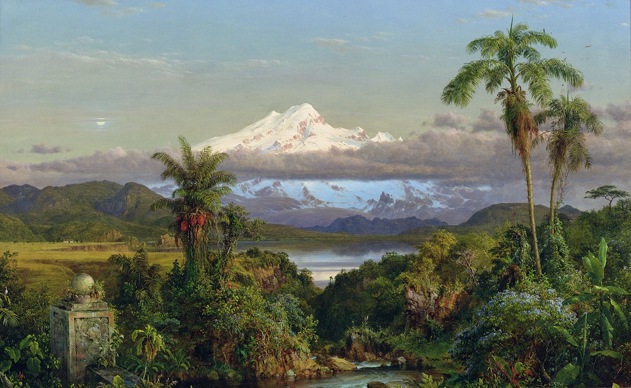 Cambe, 1858 autorstwa Frederic Edwin Church