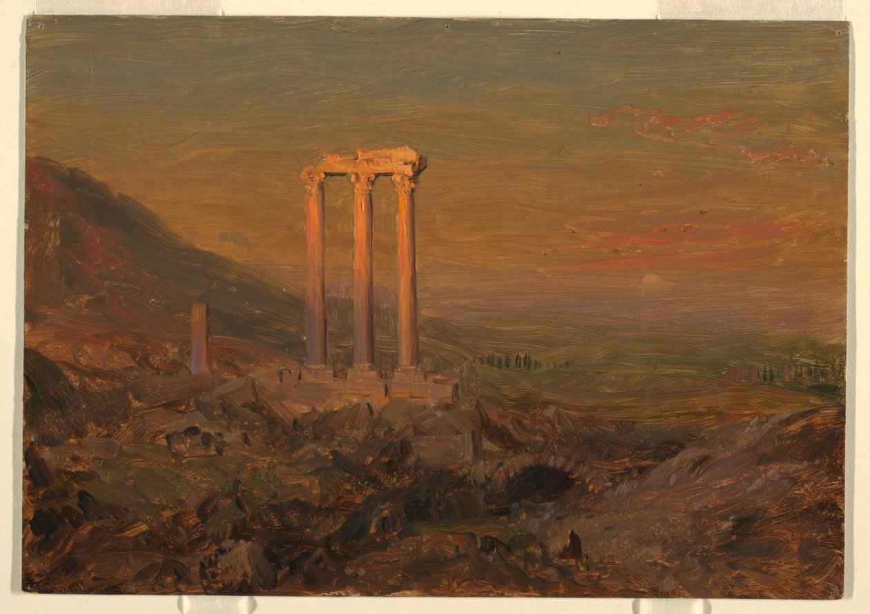 Klasyczne ruiny, Syria autorstwa Frederic Edwin Church