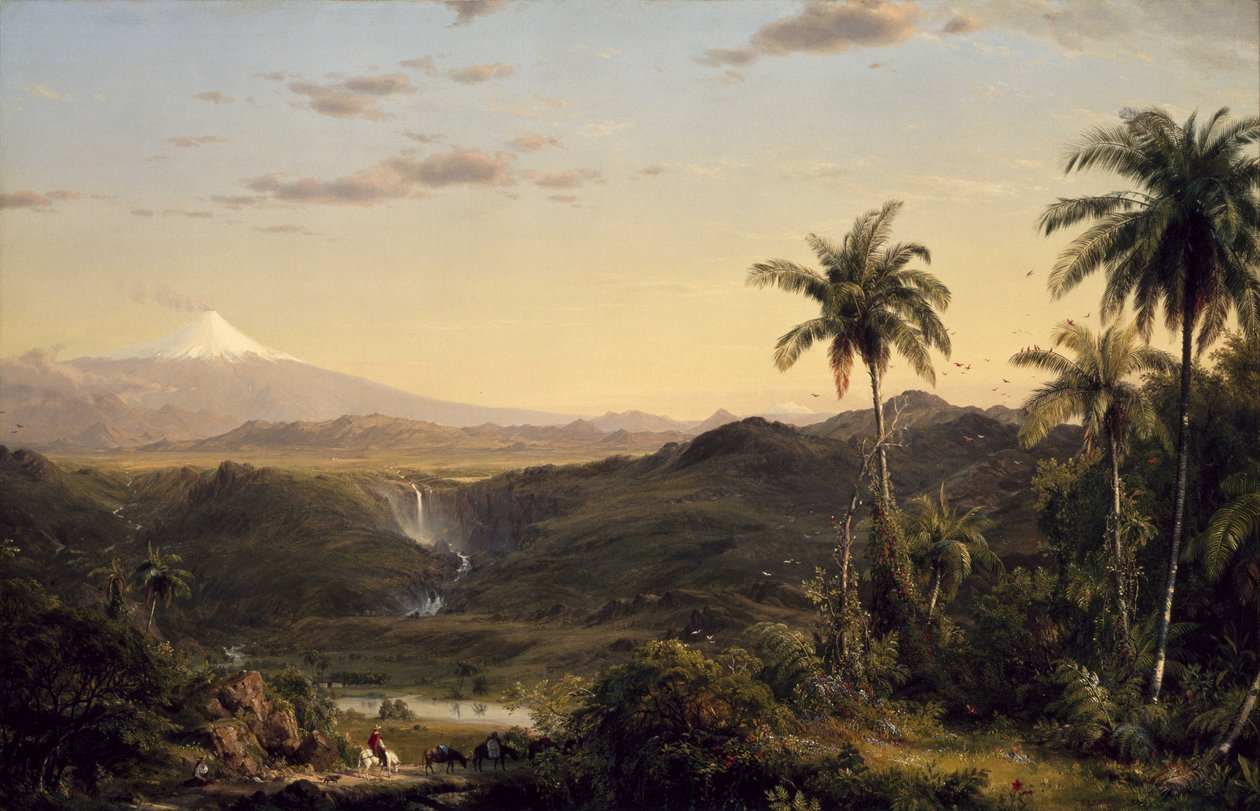 Cotopaxi, 1855 autorstwa Frederic Edwin Church