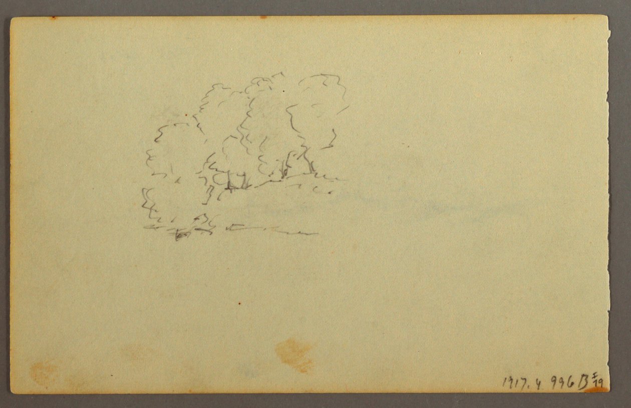 Rysunek, Chmury, 1844 autorstwa Frederic Edwin Church