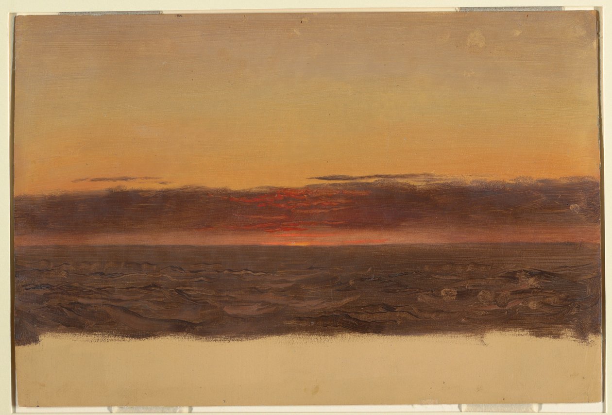 Rysunek, Pejzaż morski, 1859 autorstwa Frederic Edwin Church