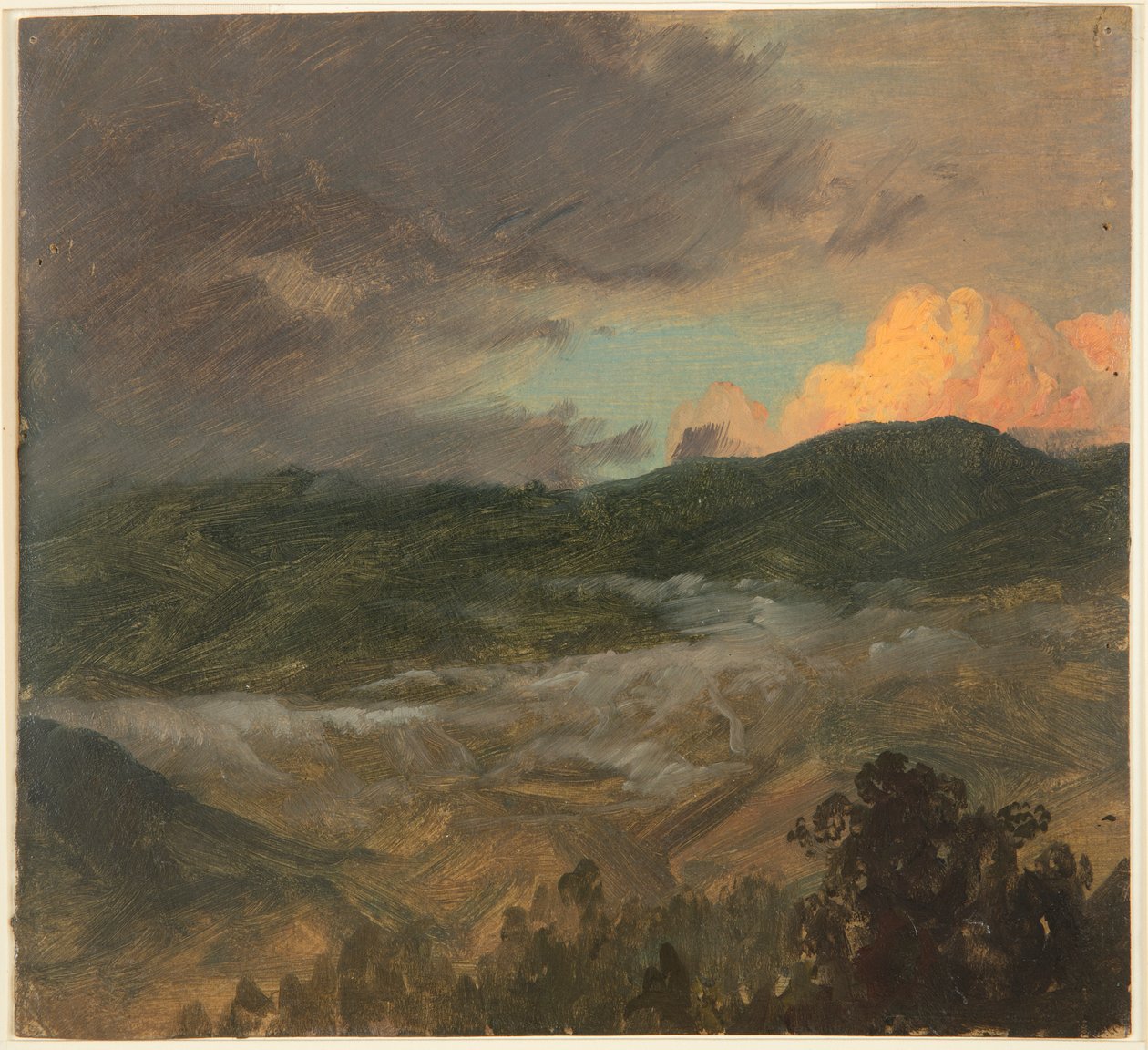 Krajobraz autorstwa Frederic Edwin Church