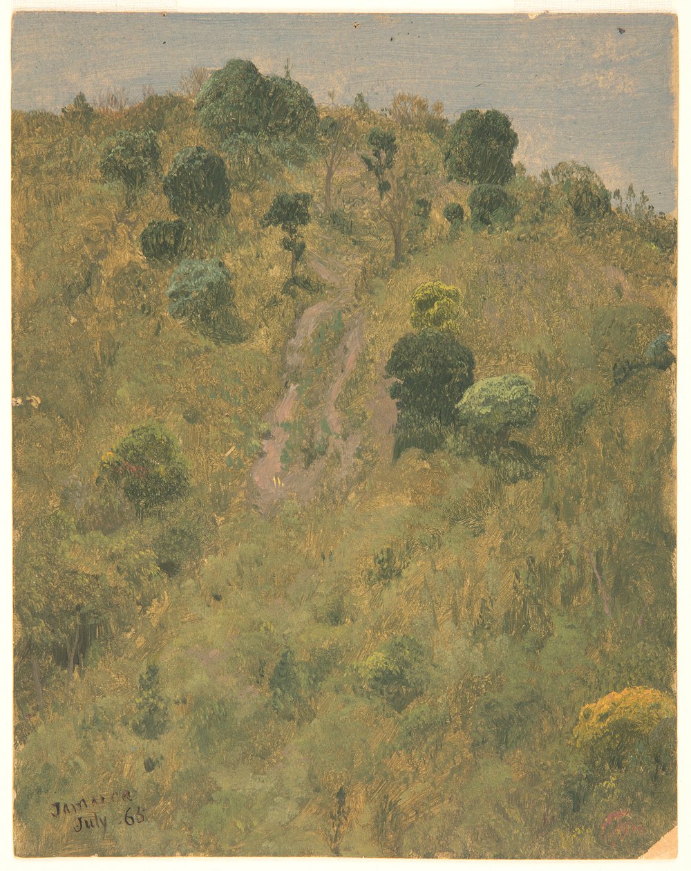 Krajobraz, Jamajka autorstwa Frederic Edwin Church