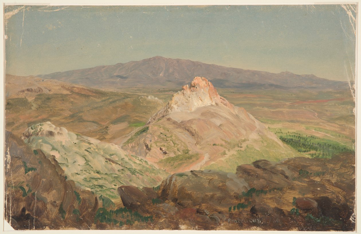 Góra Pentelicus autorstwa Frederic Edwin Church