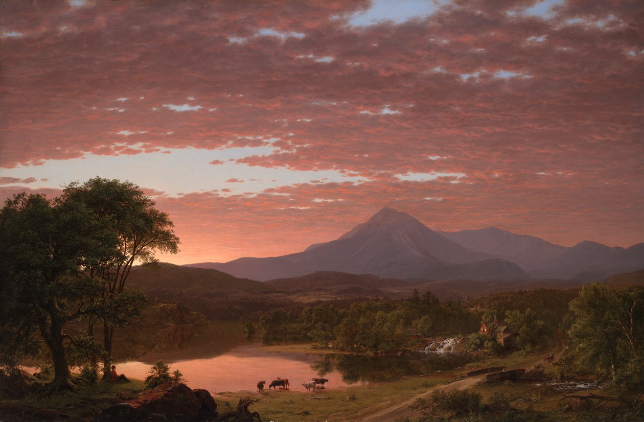 Góra Ktaadn autorstwa Frederic Edwin Church