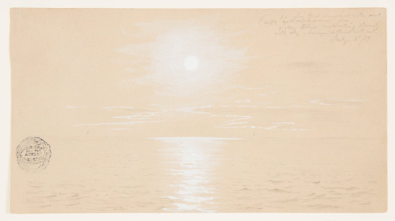 Seascapes, Nowa Fundlandia, 6 lipca 1859 autorstwa Frederic Edwin Church