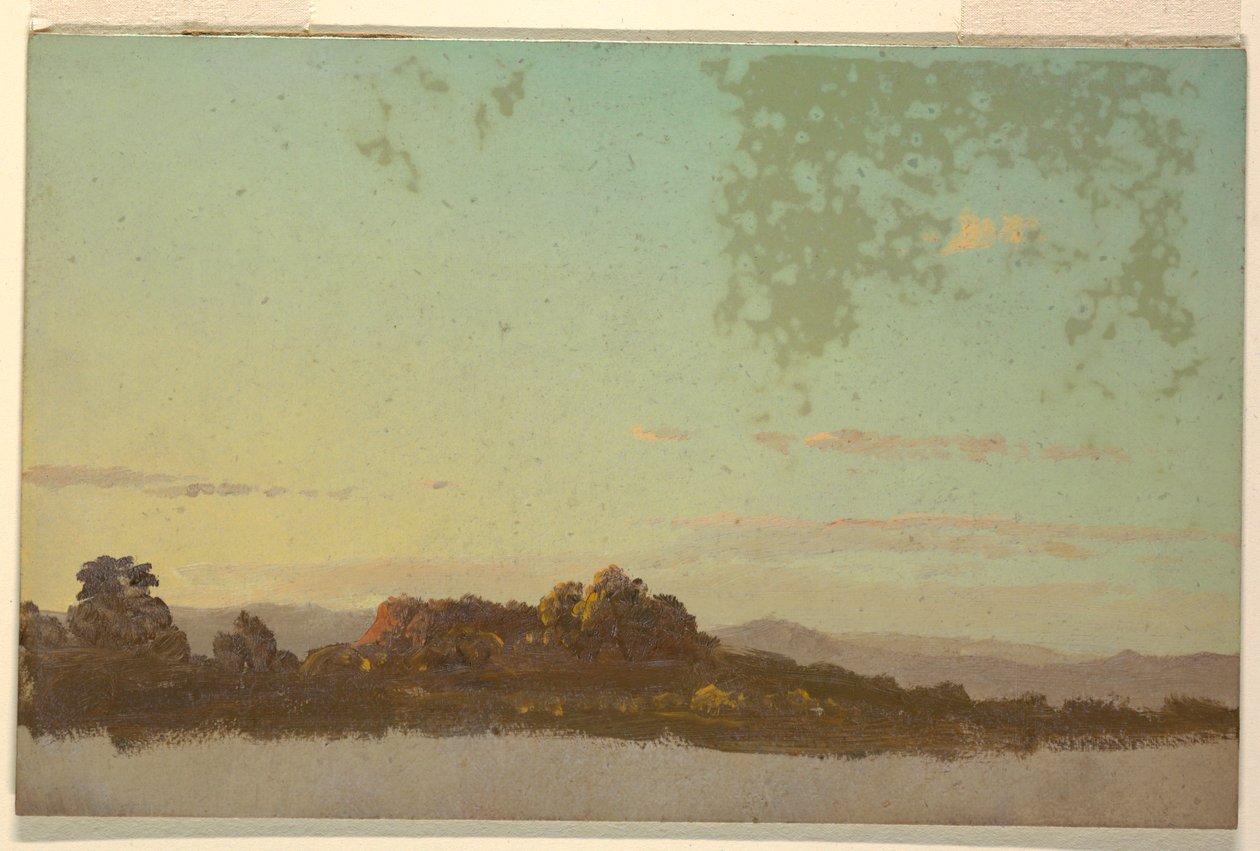 Letni krajobraz autorstwa Frederic Edwin Church