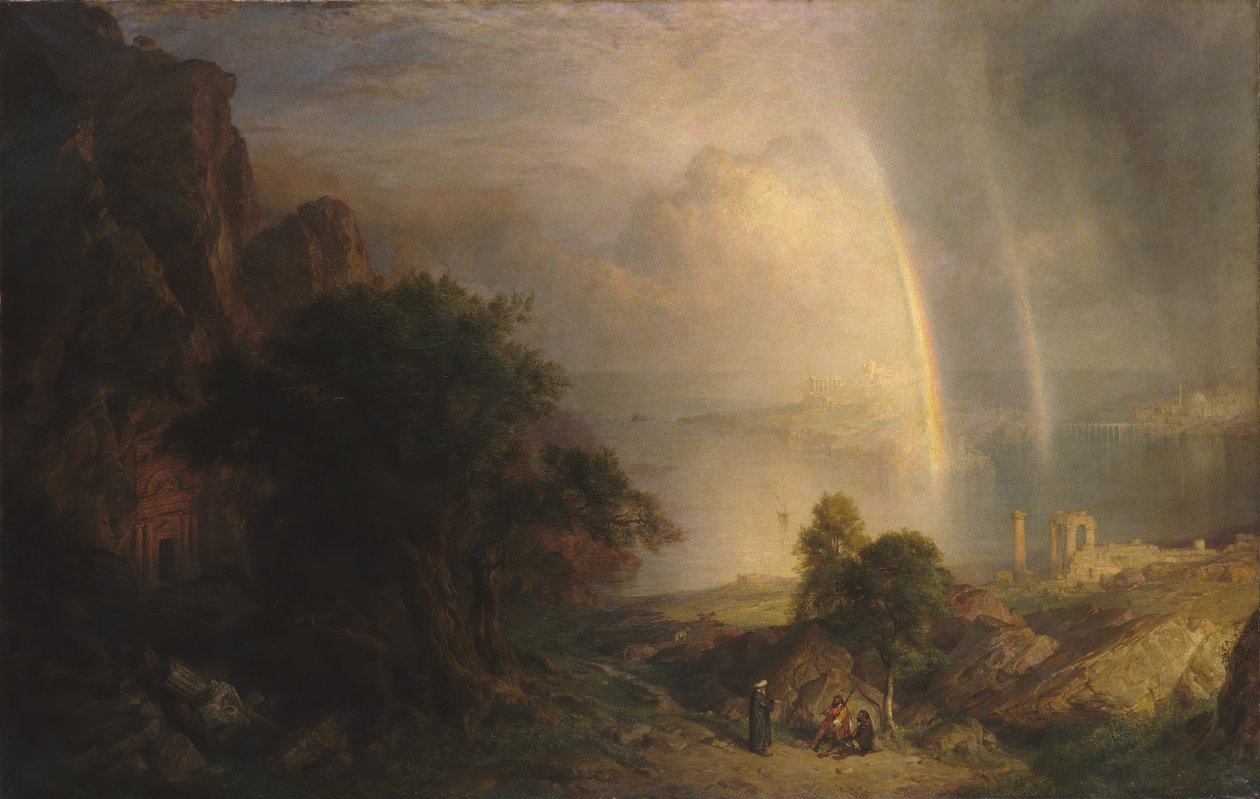 Morze Egejskie, ca. 1877. autorstwa Frederic Edwin Church