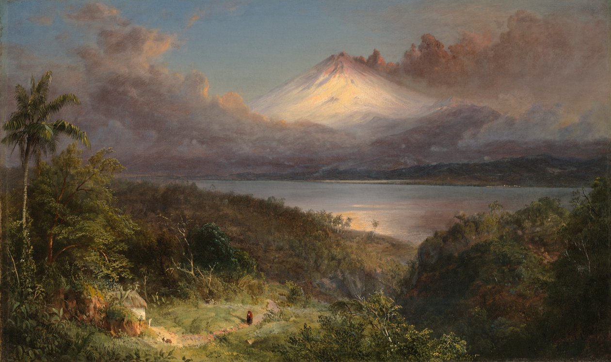 Widok Cotopaxi autorstwa Frederic Edwin Church
