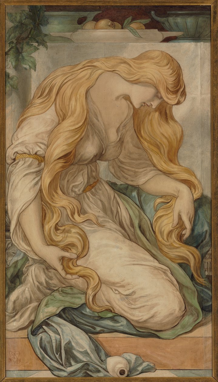 Maria Magdalena, 1879 autorstwa Frederic James Shields