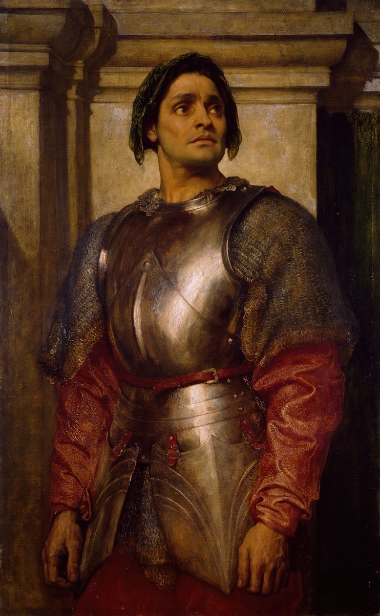 Kondotier, 1871-72. autorstwa Frederic Leighton