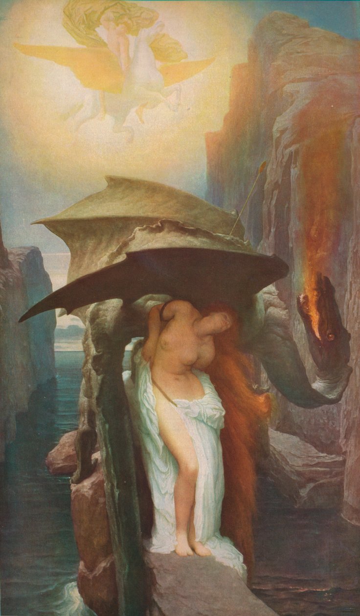 Perseusz i Andromeda, 1891, 1918 autorstwa Frederic Leighton