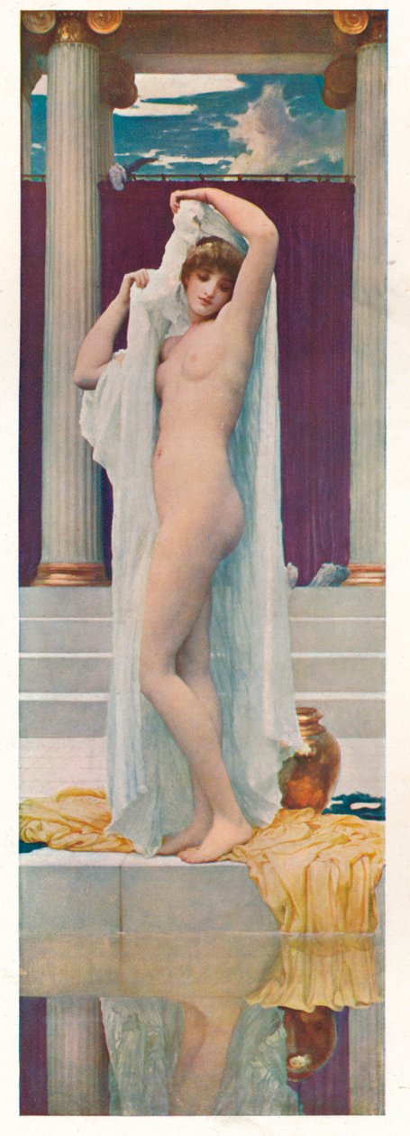 Łaźnia Psyche, ok. 1890. autorstwa Frederic Leighton