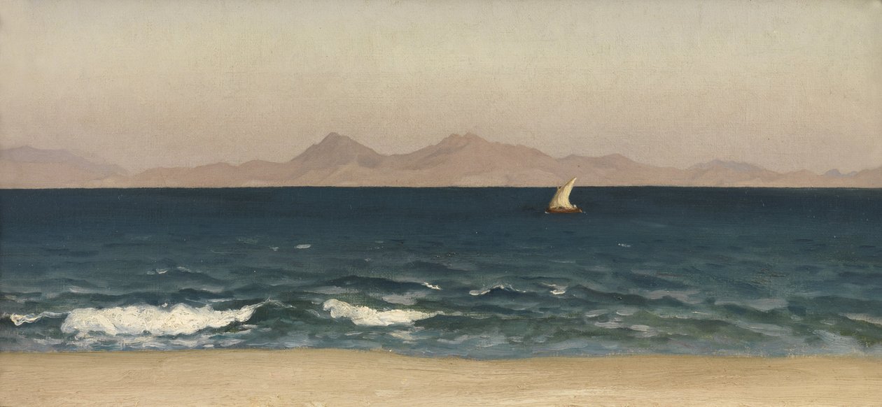 Wybrzeże Azji Mniejszej, c.1867 autorstwa Frederic Leighton