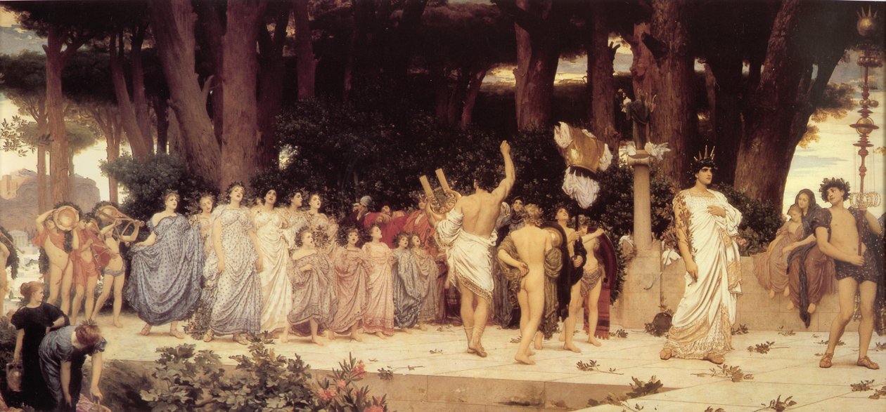 Daphnephoria autorstwa Frederic Leighton