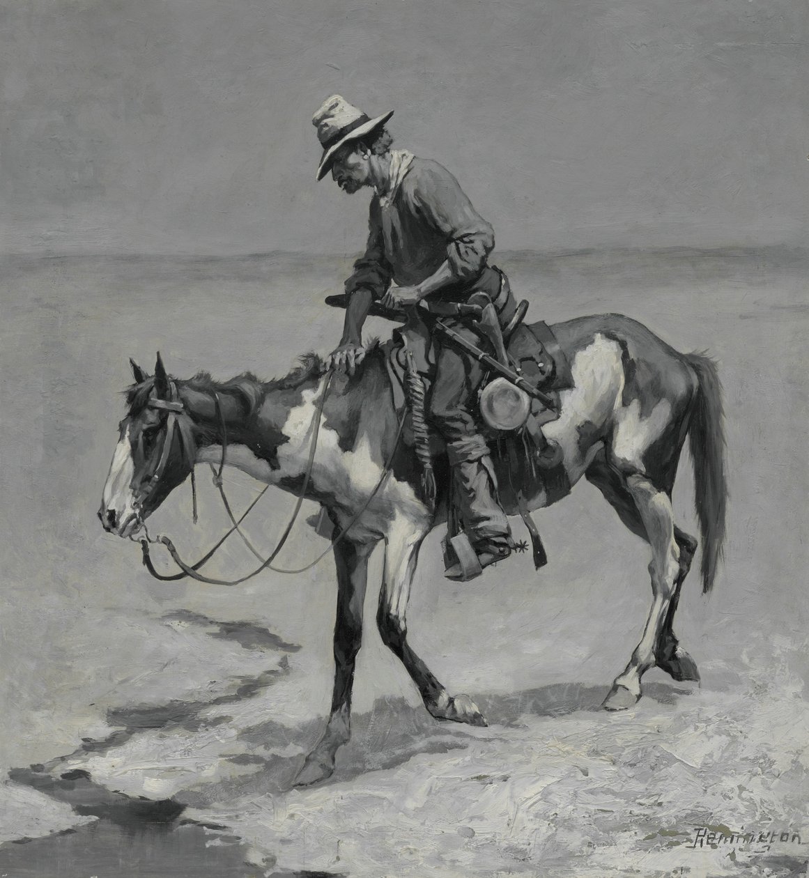 Kucyk z Teksasu autorstwa Frederic Remington