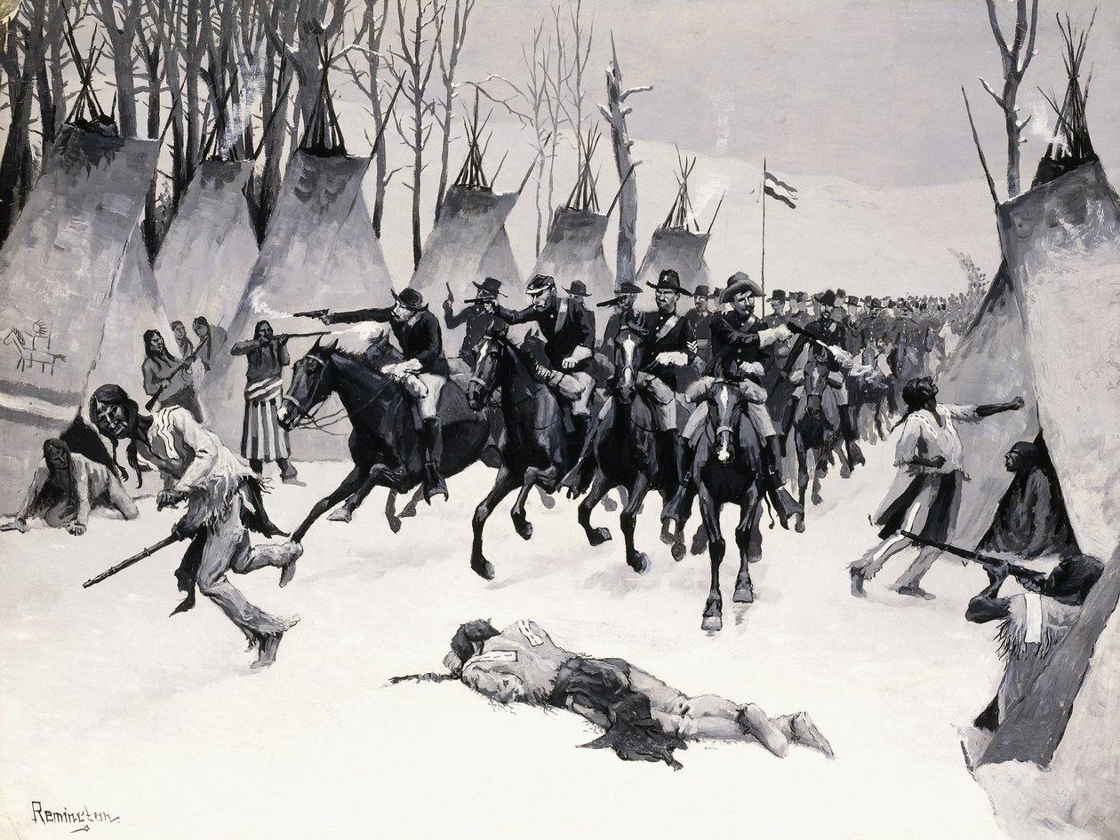 kara autorstwa Frederic Remington