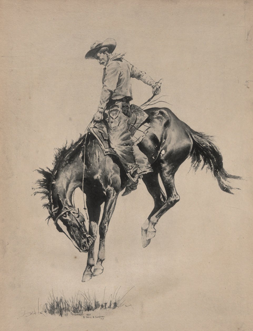 Bronco Buster autorstwa Frederic Remington