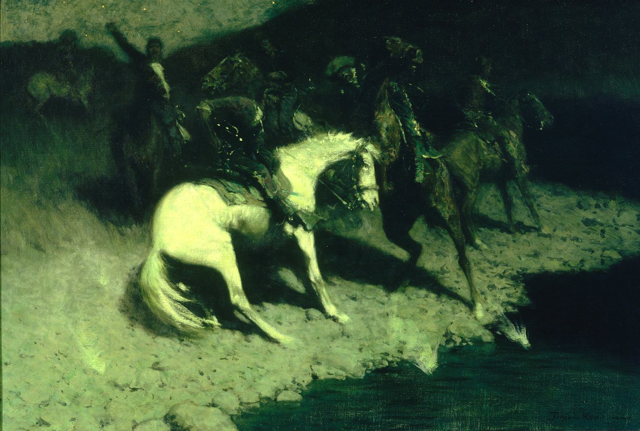Odpalony autorstwa Frederic Remington