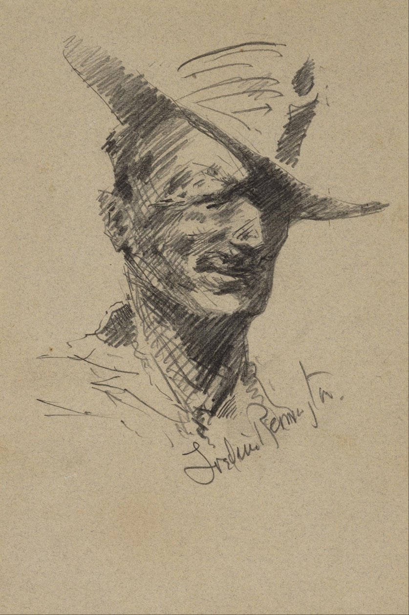 Autoportret autorstwa Frederic Remington