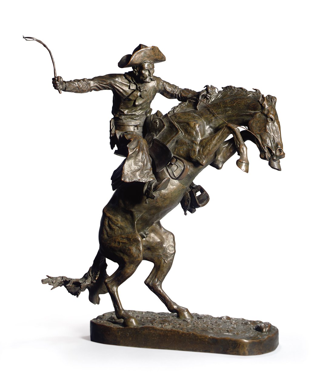Pogromca oskrzeli, 1895 autorstwa Frederic Remington