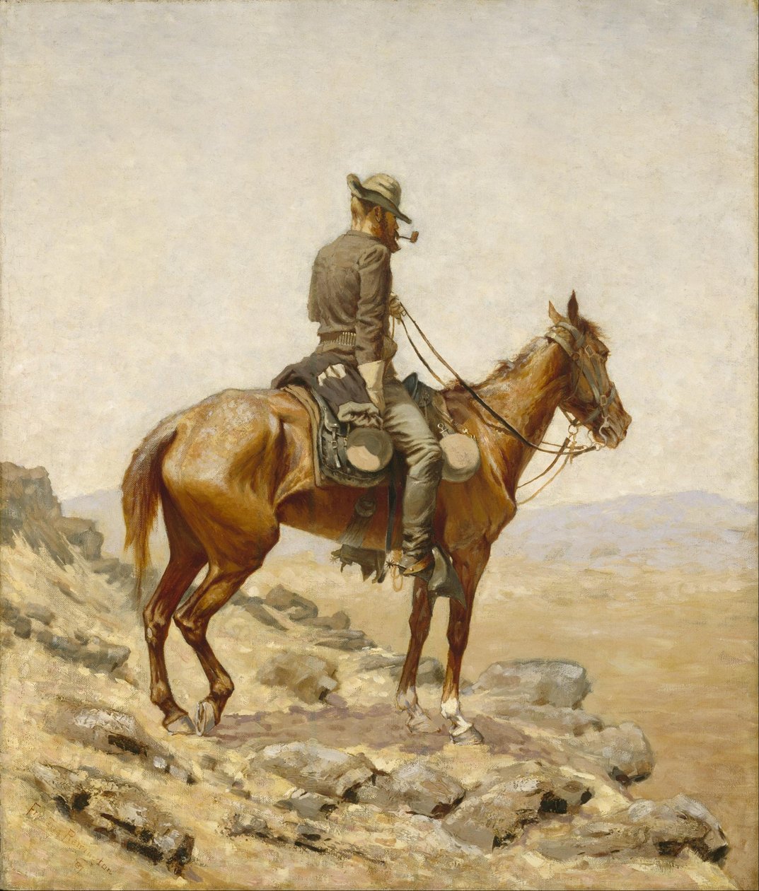 The Lookout autorstwa Frederic Remington