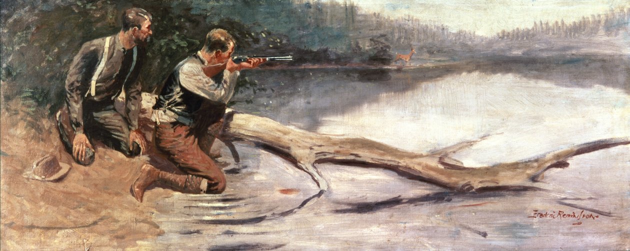 Nieznany obraz autorstwa Frederic Remington