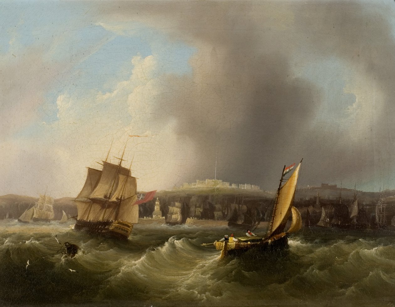 Scena Wybrzeża autorstwa Frederick Calvert