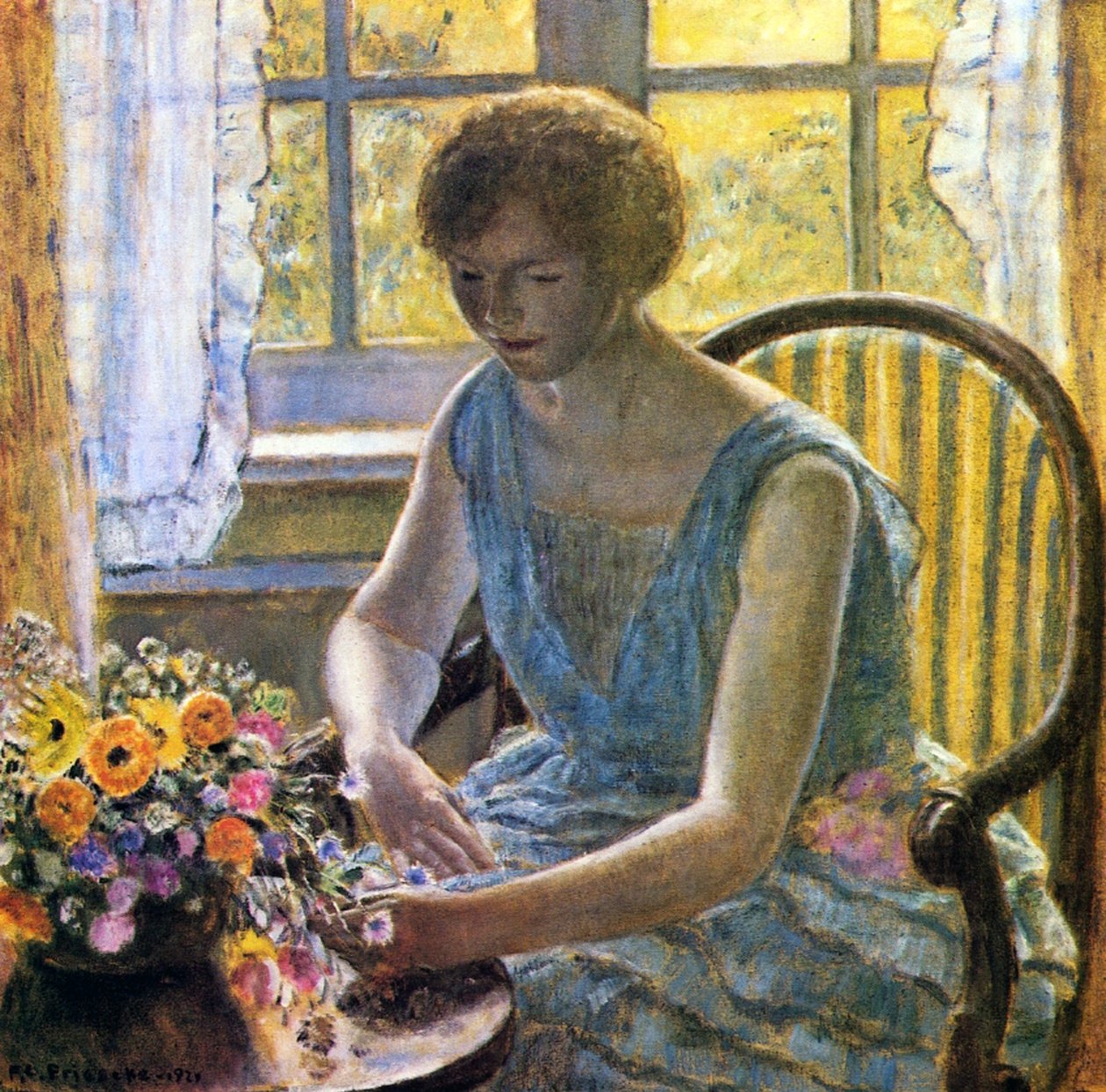 Mahdah, 1921 r. autorstwa Frederick Carl Frieseke