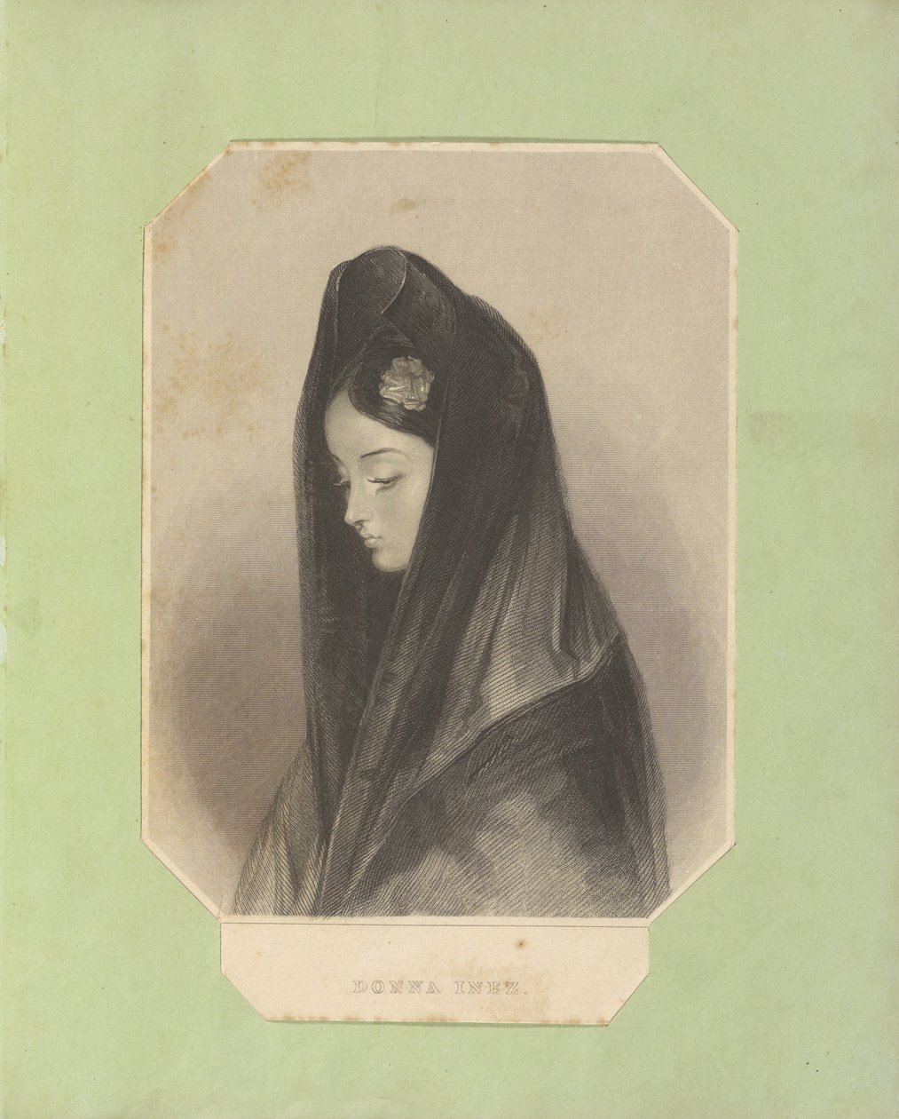 Donna Inez. autorstwa Frederick Christian Lewis