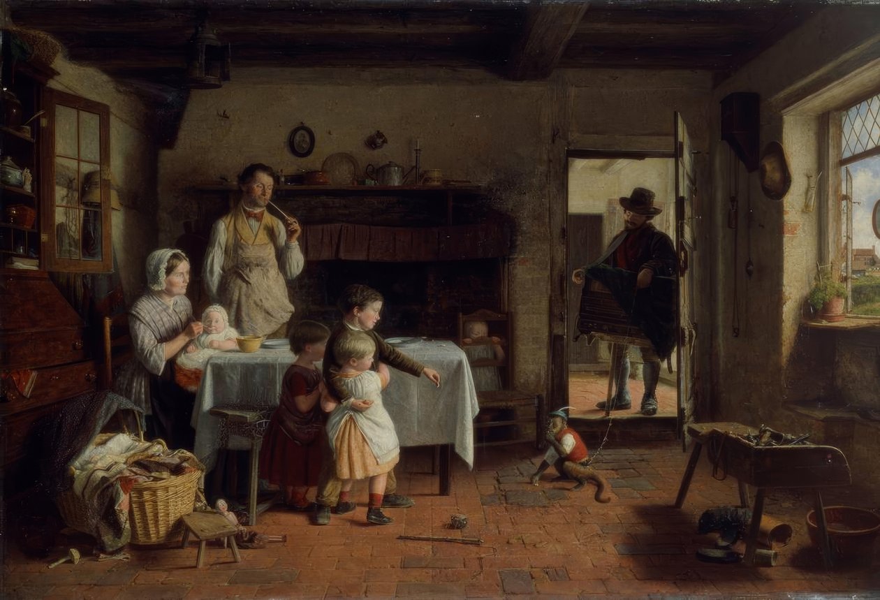Gość zagraniczny autorstwa Frederick Daniel Hardy