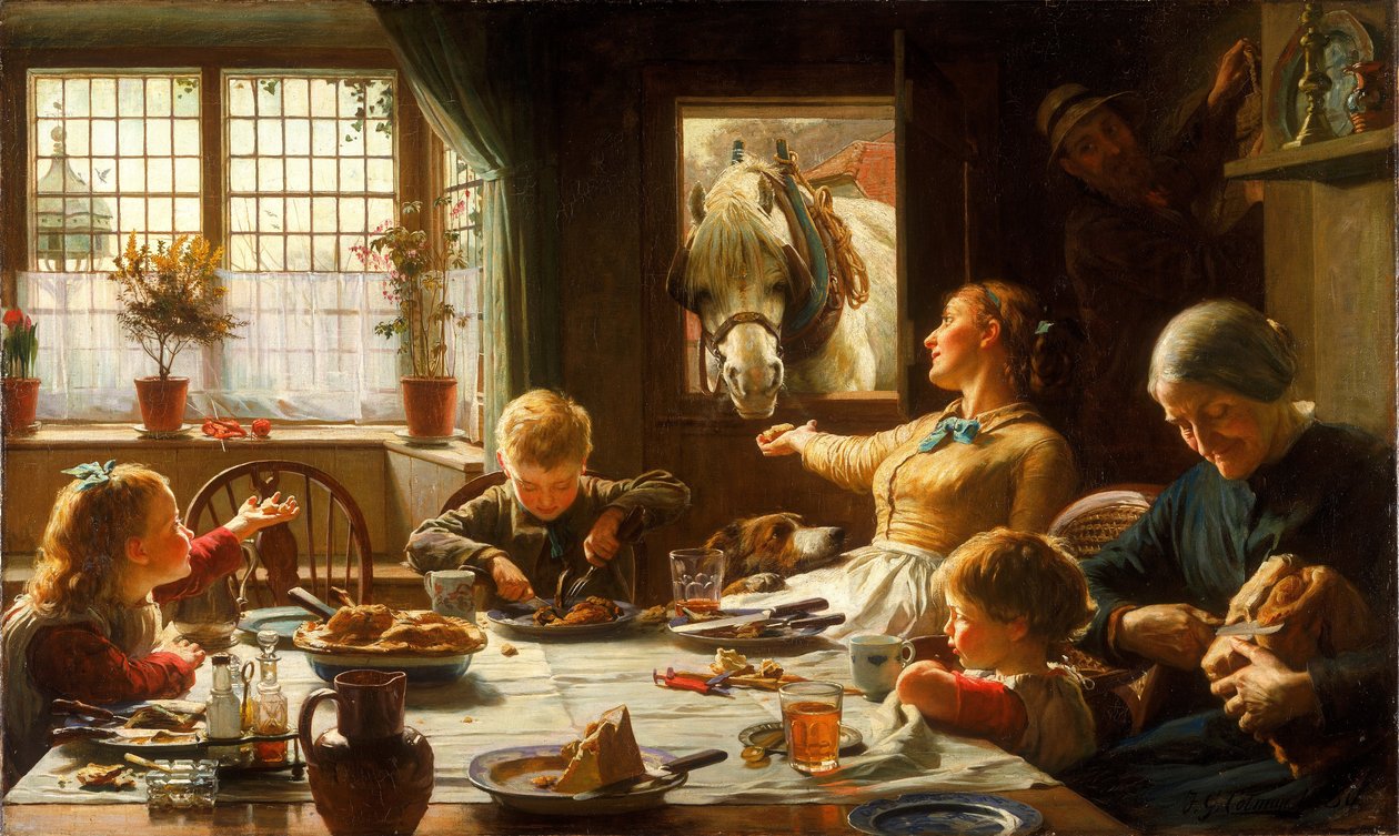 Jeden z Rodziny autorstwa Frederick George Cotman