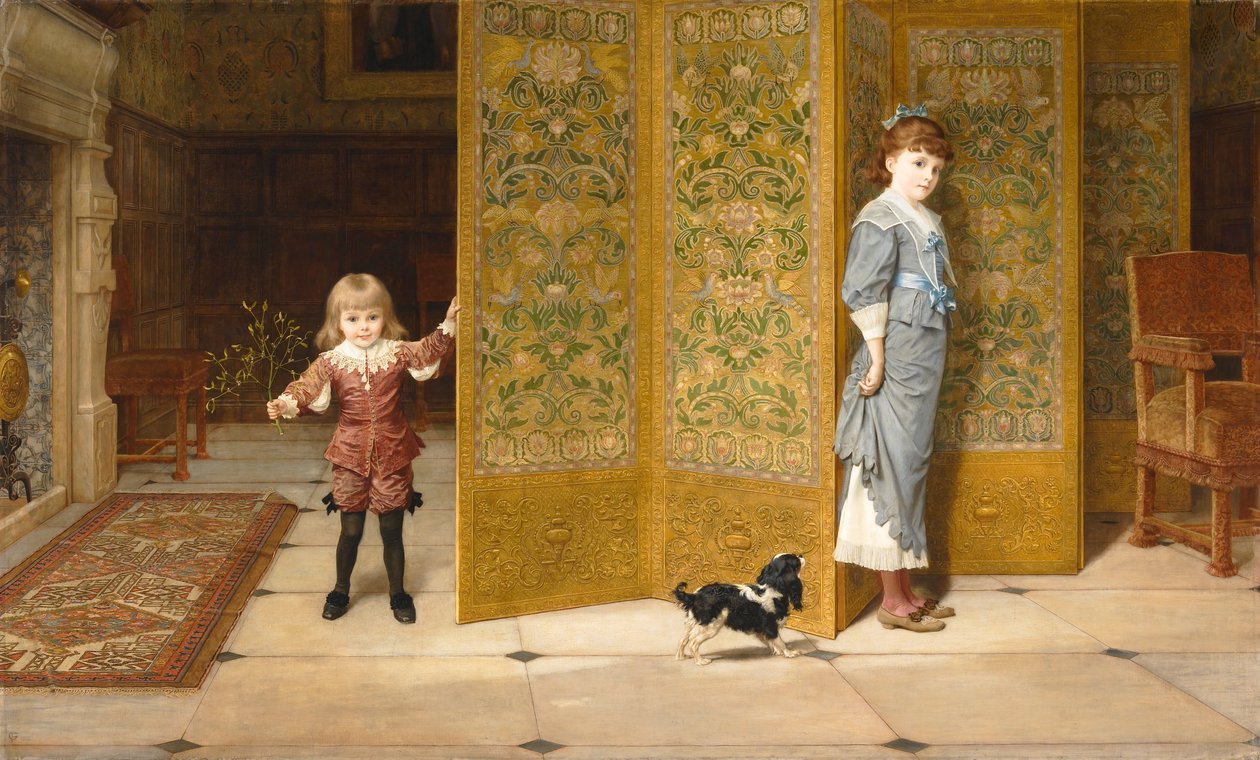 Purytanie i Cavalier autorstwa Frederick Goodall