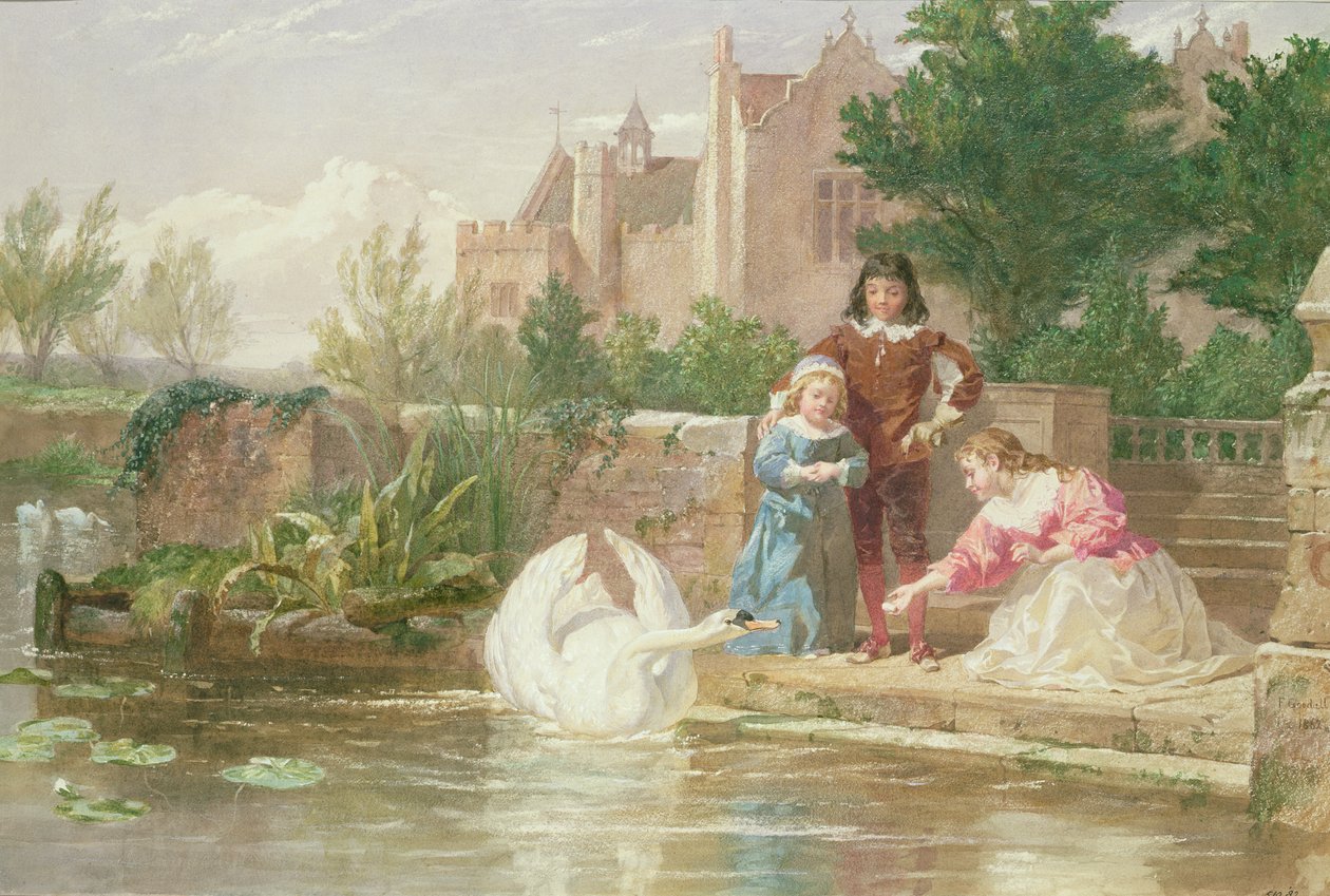 Dzieci Karola I autorstwa Frederick Goodall