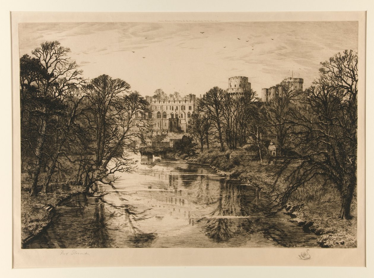 Zamek Warwick autorstwa Frederick Albert Slocombe