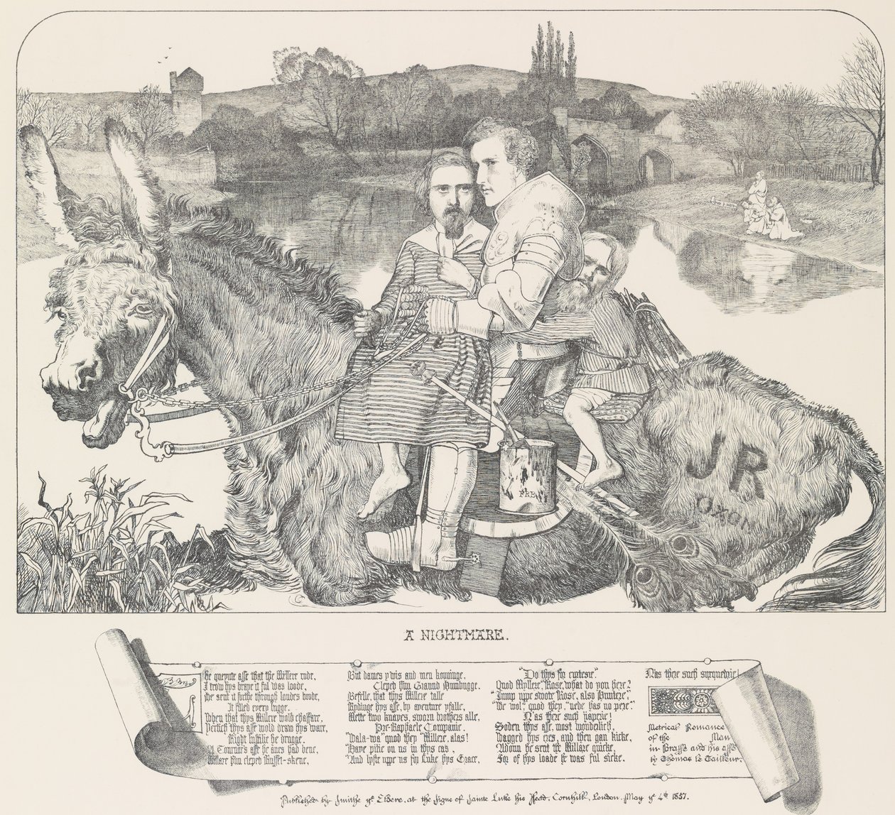 Koszmar, 4 maja 1857. autorstwa Frederick Augustus Sandys
