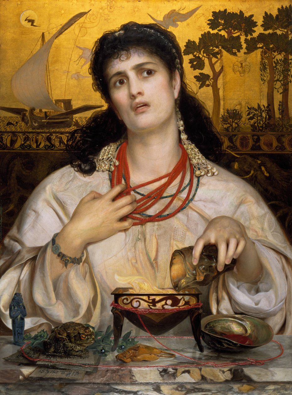 Medea, 1868. autorstwa Frederick Augustus Sandys