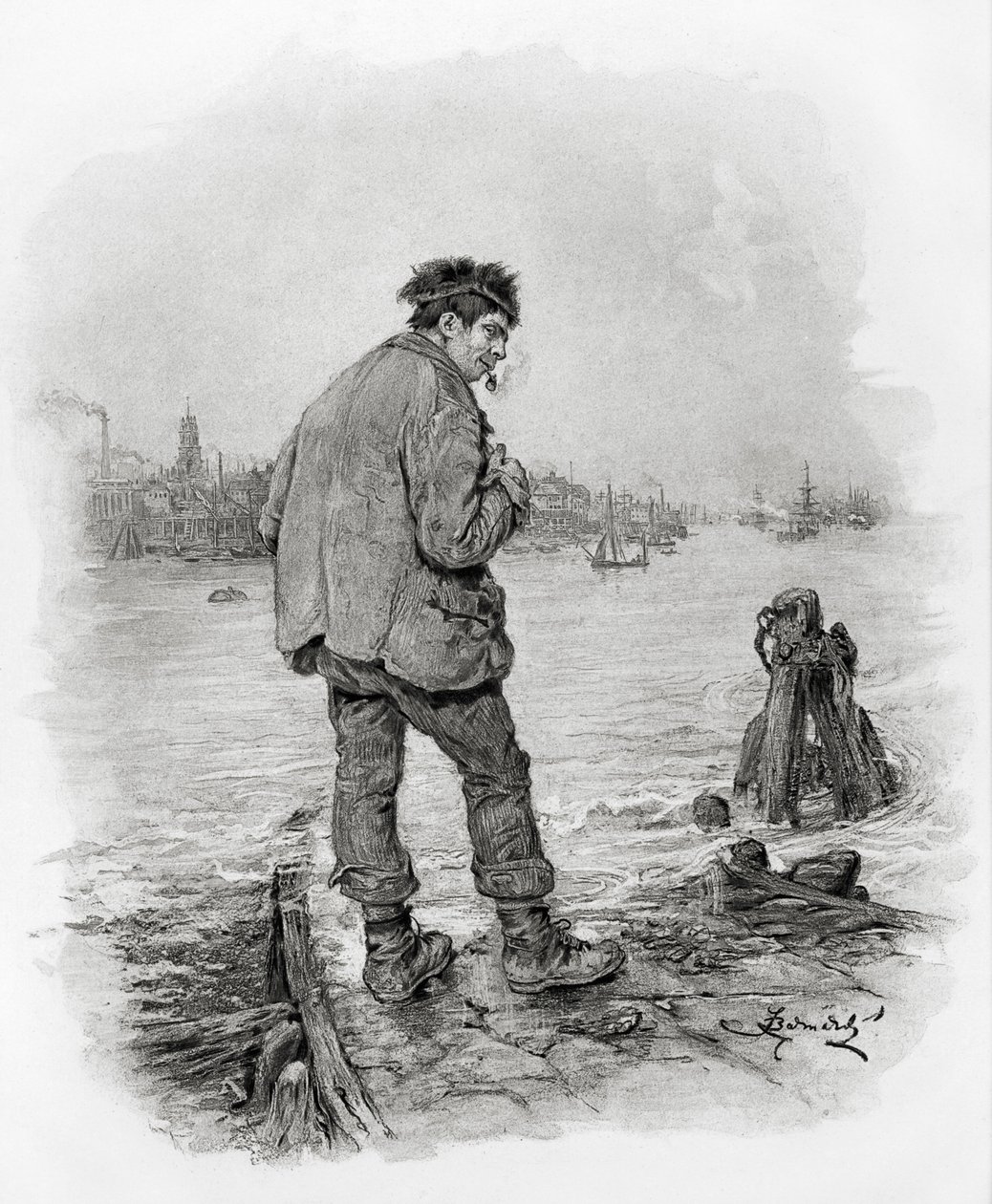 Karola Dickensa autorstwa Frederick Barnard