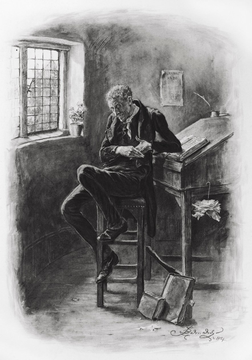 „David” Karola Dickensa autorstwa Frederick Barnard