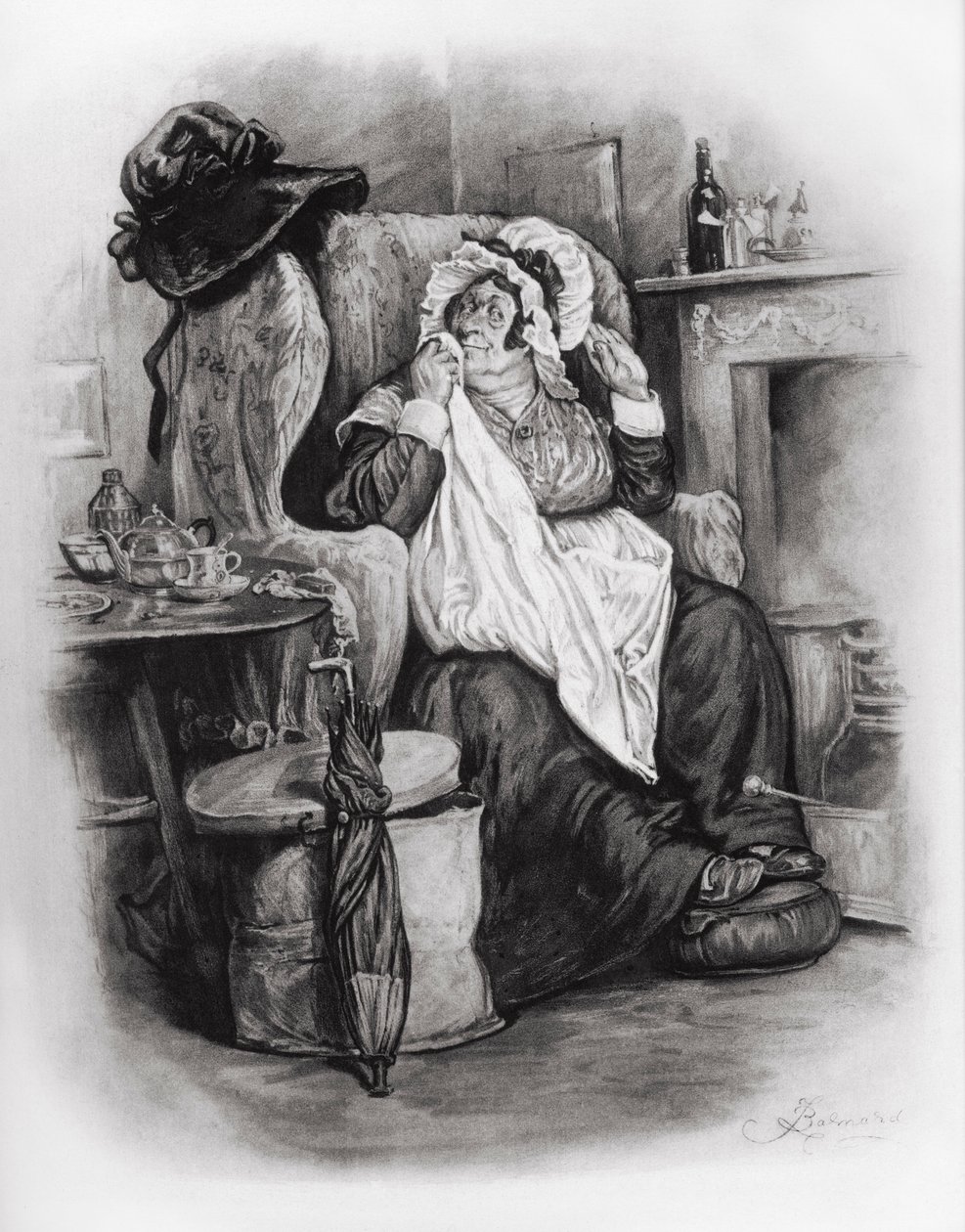 „Martin .” Karola Dickensa autorstwa Frederick Barnard