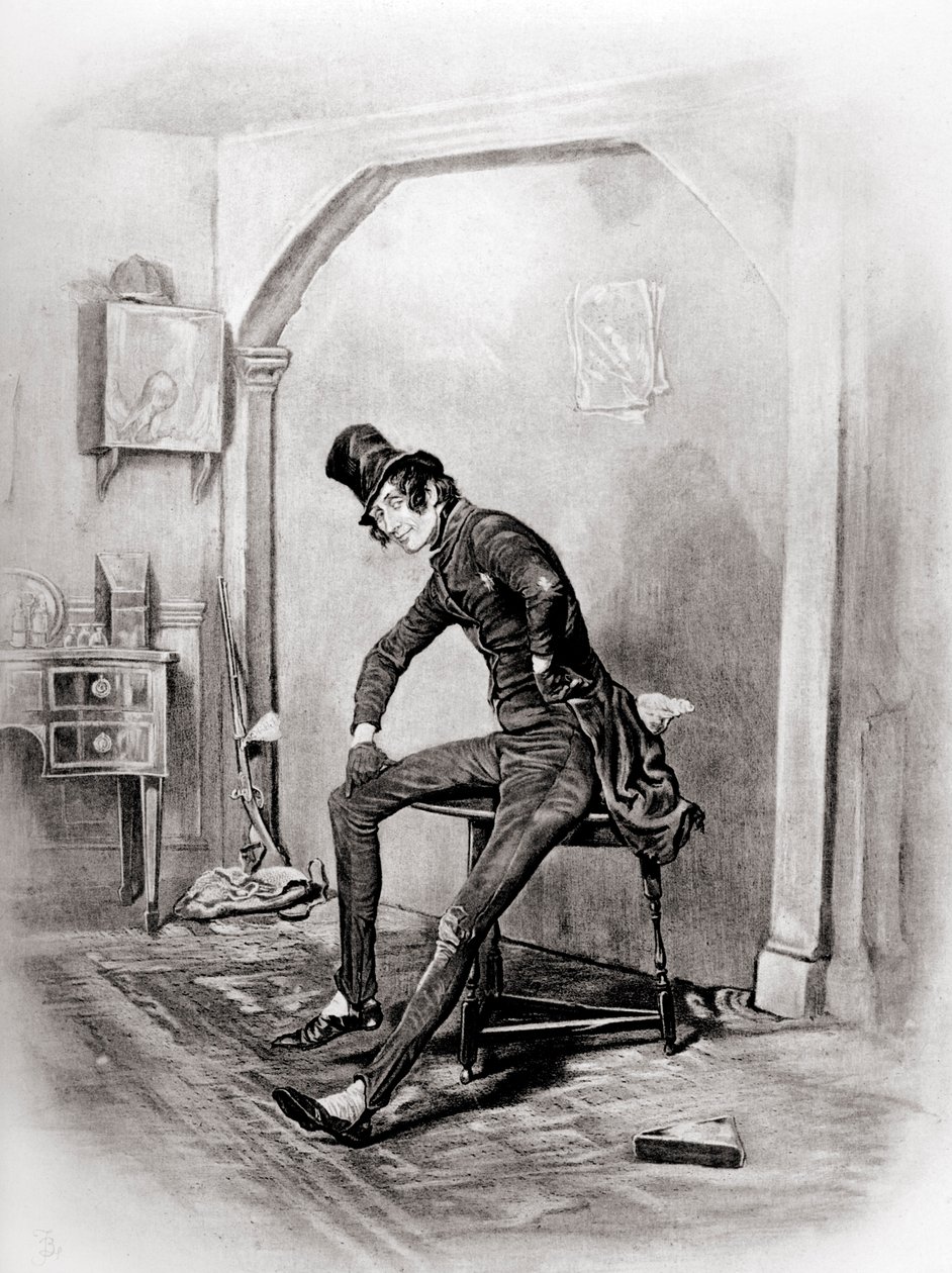 „Papiery Pickwicka” Charlesa Dickensa autorstwa Frederick Barnard