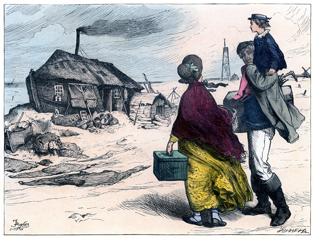 David Copperfield – Charles Dickens autorstwa Frederick Barnard