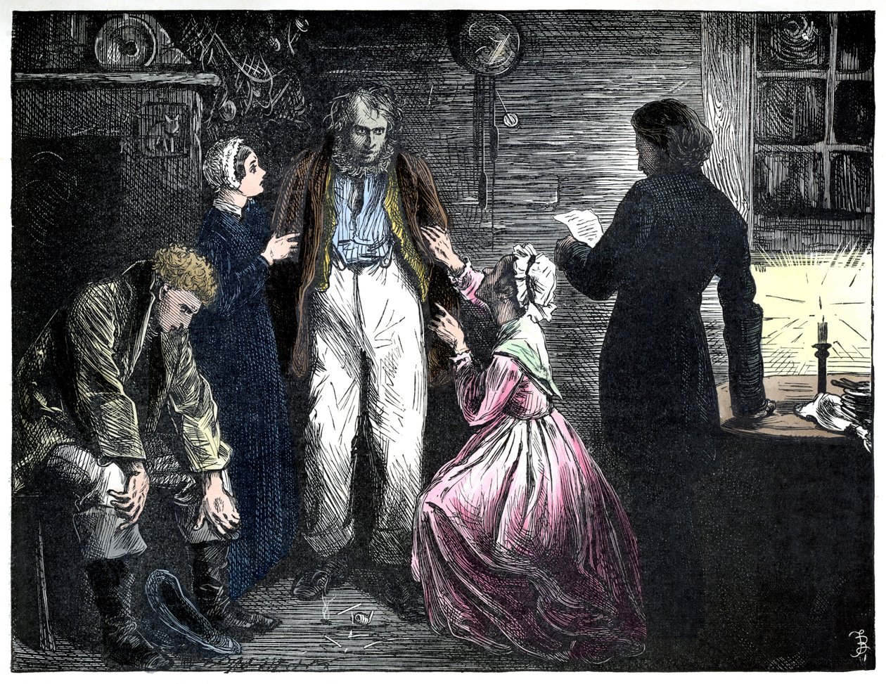 David Copperfield – Charles Dickens autorstwa Frederick Barnard