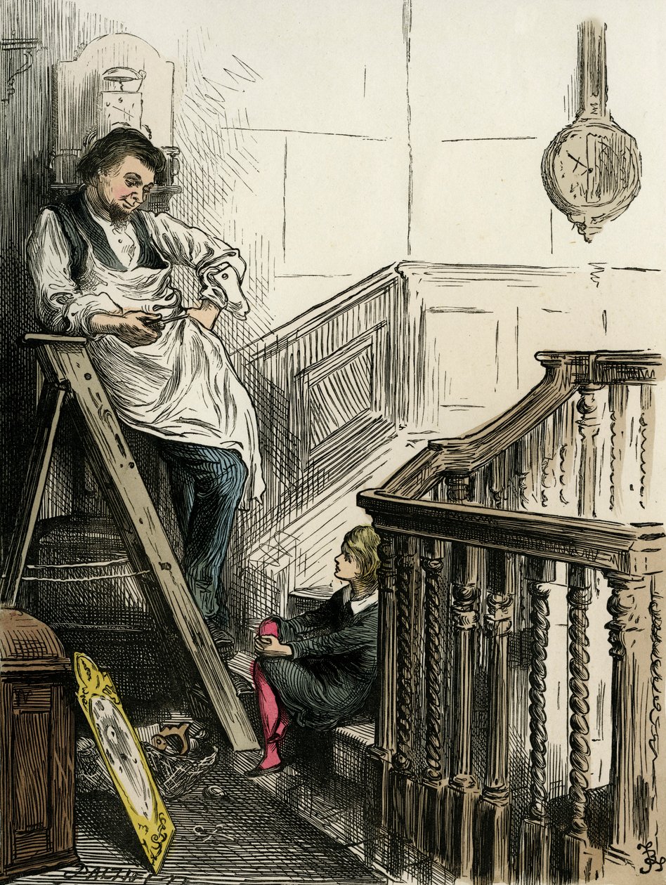 Dombey and Son – Charles Dickens autorstwa Frederick Barnard
