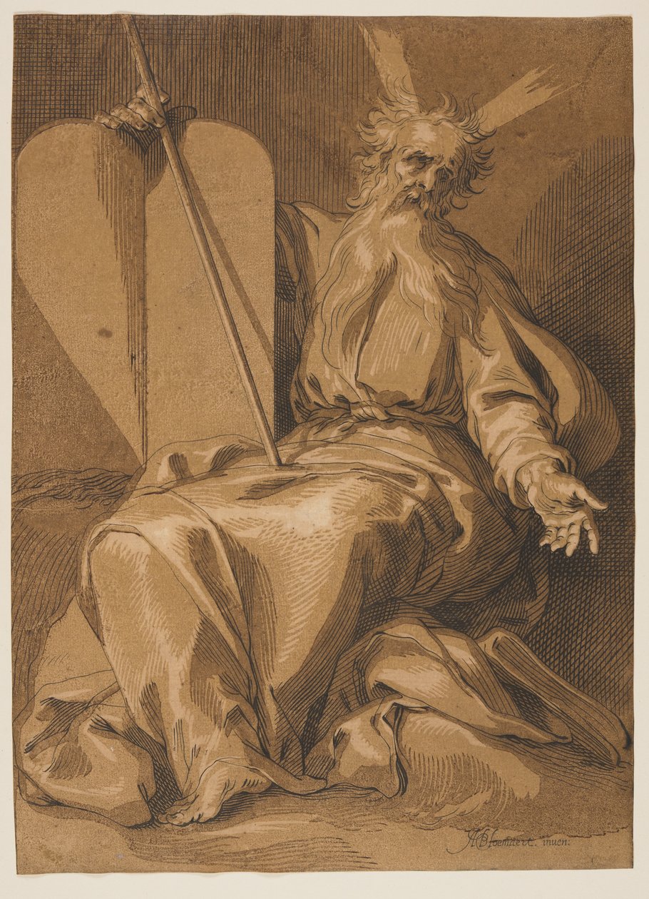 Mojżesz autorstwa Frederick Bloemaert