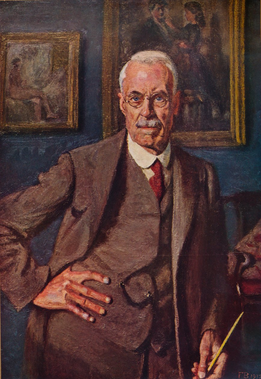 Portret artysty, 1932 1935 autorstwa Frederick Brown