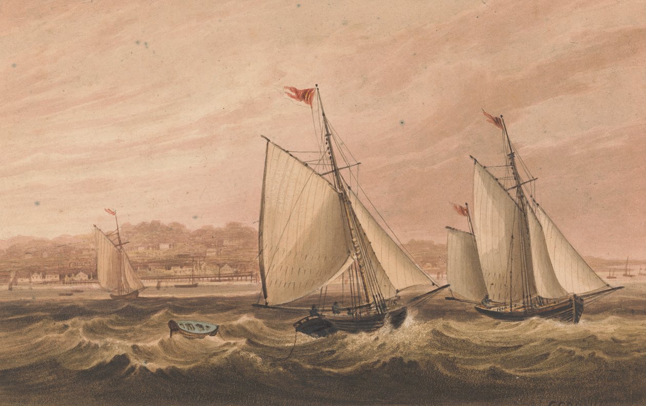 Ryde, wyspa Wight autorstwa Frederick Calvert