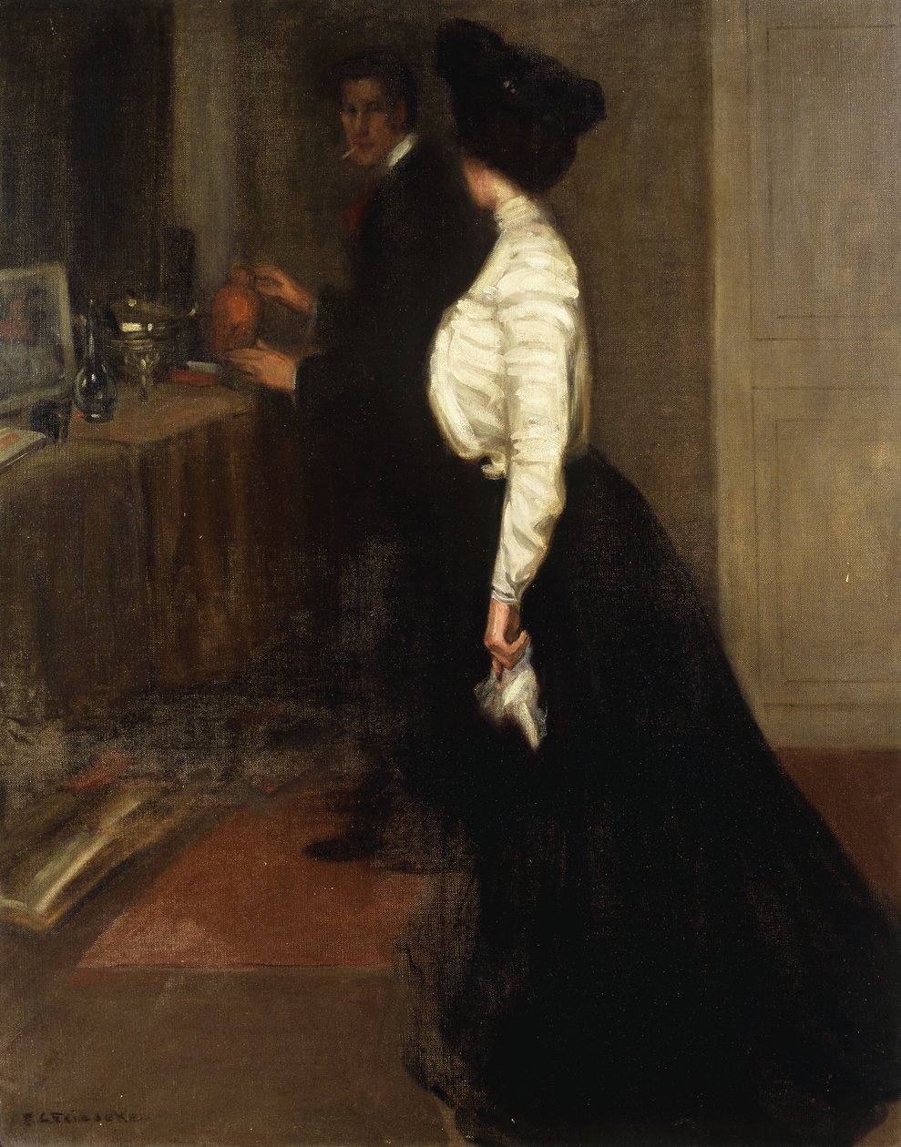 Nasturcje autorstwa Frederick Carl Frieseke